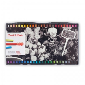 Carrs Couleurs Colour Crayons, Assorted, Set of 48