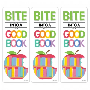 (3 PK) APPLE TIME BITE INTO BOOKMRK