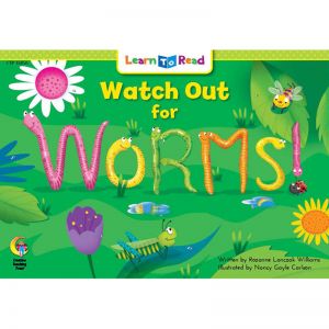 Learn to Read Book, Watch Out for Worms!, Pack of 6