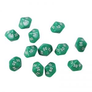 (6 ST) PLACE VALUE DICE TENS 12 PER SET