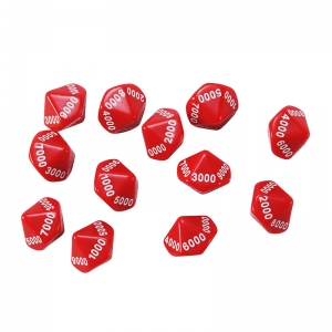 (6 ST) PLACE VALUE DICE THOUSANDS 12 PER SET