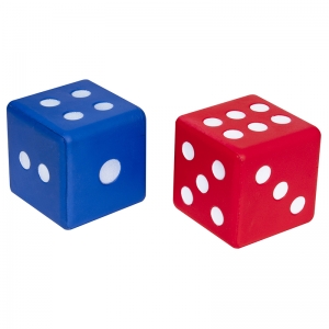 Jumbo Foam Dice, Set of 2
