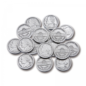 Play Coins - Nickels - Set of 100