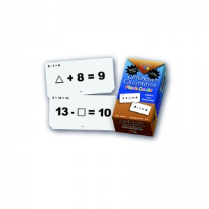 Unknown Quantities Addition &  Subtraction Flash Cards