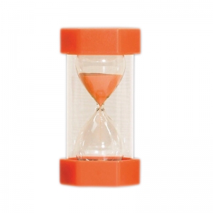 SAND TIMER 10 MINUTES ORANGE   