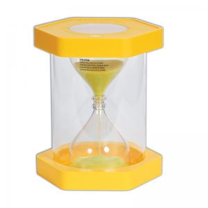 Giant ClearView Sand Timer, 3 Minute, Yellow