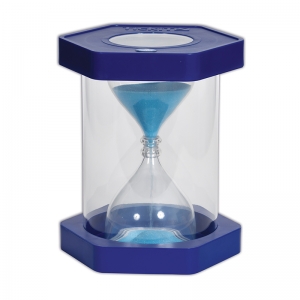 Giant ClearView Sand Timer, 5 Minute, Blue