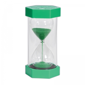 MEGA SAND TIMER 1 MINUTE GREEN   