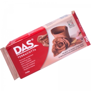 DAS Modeling Clay, Terracotta, 1KG, 1 Count