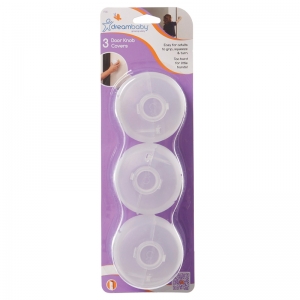 Door Knob Covers, 3 Per Pack, 6 Packs