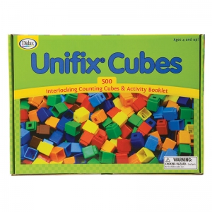 Unifix Cubes 500 Asstd Colors 