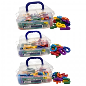 Magnetic Letters & Numbers 3-Pack, Uppercase, Lowercase, Numbers & Symbols