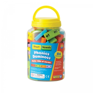 Phonics Dominoes: Short Vowels