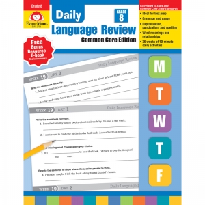 Daily Language Review Teacher's Edition Book, Grade 8