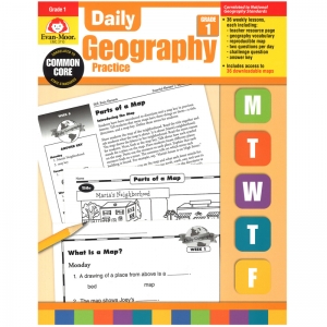 Daily Geography Practice Gr 1 