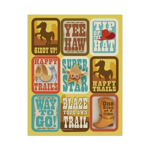 WILD WILD CLASS STICKERS GIANT 