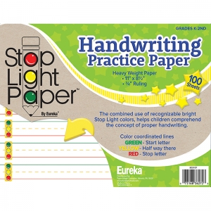 (3 EA) STOP LIGHT PRACTICE PAPER