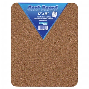 Cork Bulletin Board, 12" x 18"