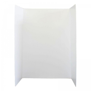 36x48 Corrugated Proj Brd Wht 10pk Plastic