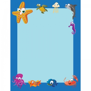 Under the Sea Border Paper- Pack of 50