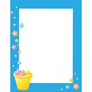 Bucket Filler Border Paper- Pack of 50