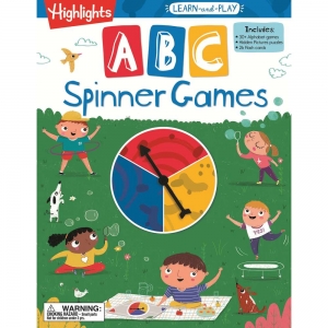 Learn-and-Play ABC Spinner Games