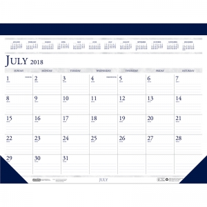 Academic Desk Pad, 18 1/2" x 13"