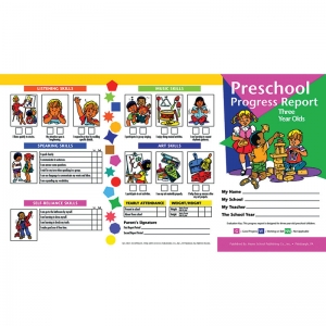 (6 Pk) Progress Reports Pk Age 3