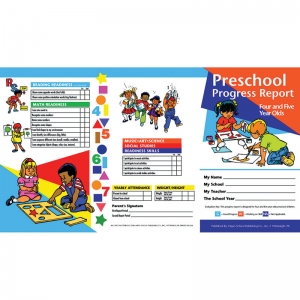 Progress Reports Pk 10-pk 4-5 Year Olds