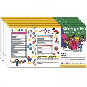 (6 Pk) Kindergarten Progress Reports 10 Per Pk