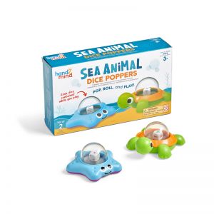 Sea Animal Dice Poppers, Set of 2
