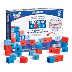 Reading Rods in Spanish, Alphabet & Phonemic Awareness