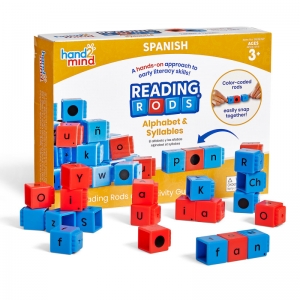 Reading Rods in Spanish, Alphabet & Syllables