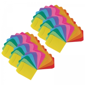 (6 Pk) Library Pockts 30pk Primary Colors