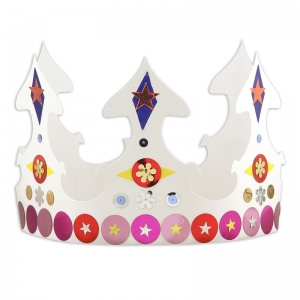 (4 Pk) White Crowns