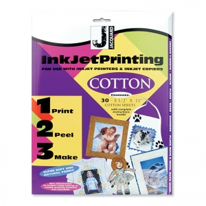 INKJET CTN. POPLIN 8.5" X 11" 30/PK