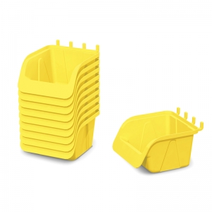 Jonti-Craft Pegboard Bins, 10-Piece Set