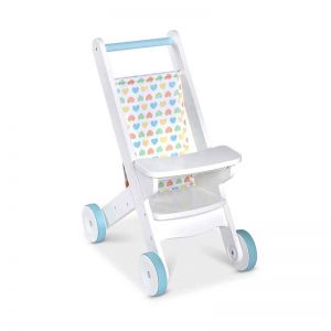 Mine to Love Wooden Play Stroller