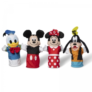 Disney Mickey Mouse & Friends Soft & Cuddly Hand Puppets