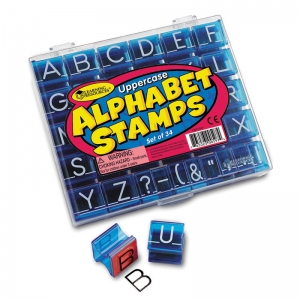 Uppercase Alphabet Stamp Set