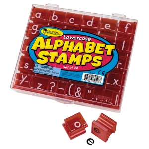 Lowercase Alphabet & Punctuation Stamps