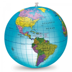 (3 EA) INFLATABLE LIGHTUP GLOBE  