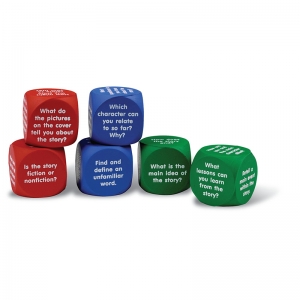 Reading Comprehension Cubes, 6/set