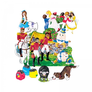 Flannelboards Set 4 Nursery Rhymes Pre Cut, 2 sets