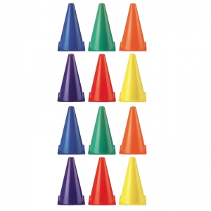 Rainbow Cones, 6 Per Set, 2 Sets