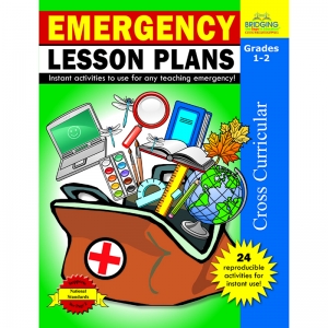 Emergency Lesson Plans Book Series, Grades 1-2