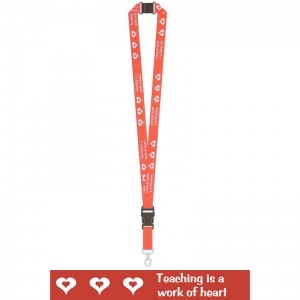 (5 EA) TEACHER LANYARDS TEACHING IS  A WORK OF HEART
