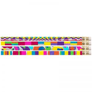 Watercolors Motivational/Fun Pencils, 12 Per Pack, 12 Packs