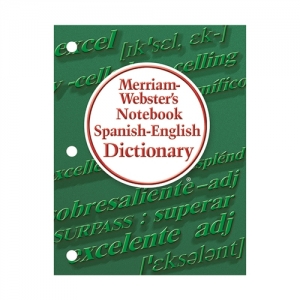 (6 Ea) Merriam Websters Notebook Spanish English Dictionary