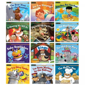 Rising Readers Leveled Books Nursery Rhyme Songs & Stories 12